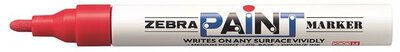 Lakkmarker, 3 mm, ZEBRA "Paint marker", piros