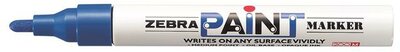 Lakkmarker, 3 mm, ZEBRA "Paint marker", kék