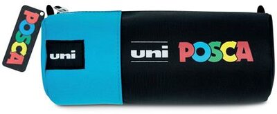 Tolltartó, henger alakú, UNI "Posca", kék