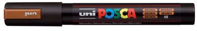 Dekormarker, 1,8-2,5 mm, UNI "Posca PC-5M", bronz