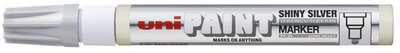 Lakkmarker, 2,2-2,8 mm, UNI "PX-20", fényes ezüst
