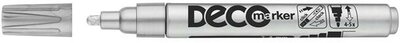 Lakkmarker, 2-4 mm, ICO "Decomarker" ezüst
