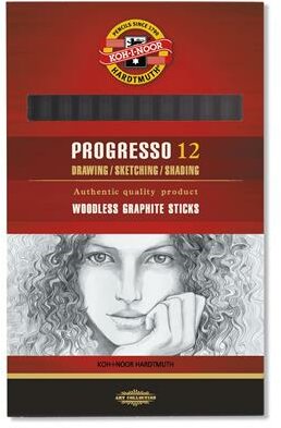 Grafitceruza, 8B, KOH-I-NOOR "8911 Progresso", (12 db)