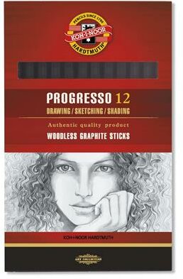 Grafitceruza, 4B, KOH-I-NOOR "8911 Progresso", (12 db)