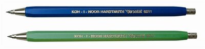 Töltőceruza, 2 mm, KOH-I-NOOR "Versatil 5211", vegyes színek, (10 db)