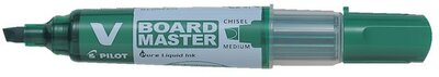 Táblamarker, 2,2-5,2 mm, vágott, PILOT "V-Board Master", zöld