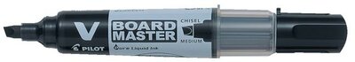 Táblamarker, 2,2-5,2 mm, vágott, PILOT "V-Board Master", fekete
