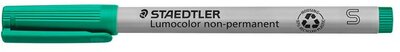 Alkoholmentes marker, OHP, 0,4 mm, STAEDTLER "Lumocolor® 311 S", zöld