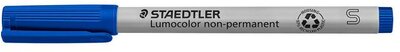 Alkoholmentes marker, OHP, 0,4 mm, STAEDTLER "Lumocolor® 311 S", kék