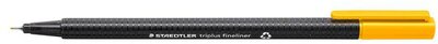 Tűfilc, 0,3 mm, STAEDTLER "Triplus 334", napsárga