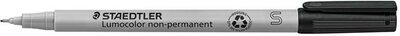 Alkoholmentes marker, OHP, 0,4 mm, STAEDTLER "Lumocolor® 311 S", fekete
