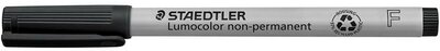 Alkoholmentes marker, OHP, 0,6 mm, STAEDTLER "Lumocolor® 316 F", fekete