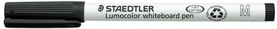 Táblamarker, 1 mm, M, kúpos, STAEDTLER "Lumocolor 301", fekete