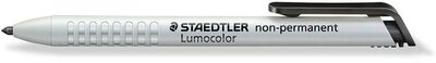 Jelölőkréta adagoló, mindenre író, lemosható (omnichrom), STAEDTLER "Lumocolor 768", fekete