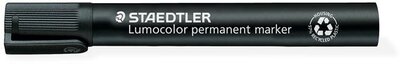 Alkoholos marker, 2 mm, kúpos, STAEDTLER "Lumocolor® 352", fekete