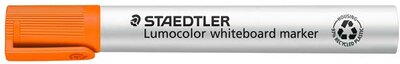 Táblamarker, 2 mm, kúpos, STAEDTLER "Lumocolor® 351", narancssárga