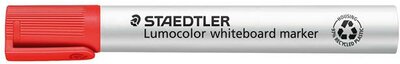 Táblamarker, 2 mm, kúpos, STAEDTLER "Lumocolor® 351", piros