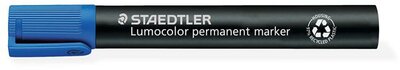 Alkoholos marker, 2-5 mm, vágott, STAEDTLER "Lumocolor® 350", kék