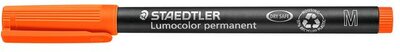 Alkoholos marker, OHP, 1 mm, STAEDTLER "Lumocolor® 317 M", narancssárga