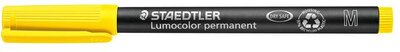 Alkoholos marker, OHP, 1 mm, STAEDTLER "Lumocolor® 317 M", sárga