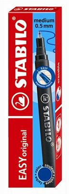 Rollertoll betét, 0,5 mm, STABILO "EASYoriginal", kék, (3 db)
