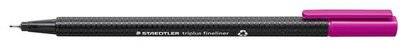 Tűfilc, 0,3 mm, STAEDTLER "Triplus 334", sötétmályva