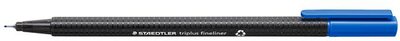 Tűfilc, 0,3 mm, STAEDTLER "Triplus 334", ciánkék
