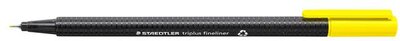 Tűfilc, 0,3 mm, STAEDTLER "Triplus 334", sárga