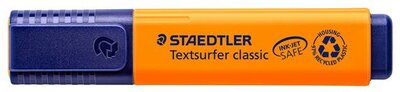 Szövegkiemelő, 1-5 mm, STAEDTLER "Textsurfer Classic 364", narancssárga