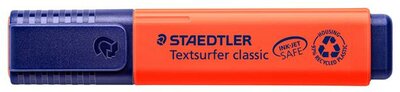 Szövegkiemelő, 1-5 mm, STAEDTLER "Textsurfer Classic 364", piros