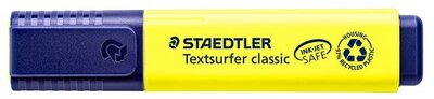Szövegkiemelő, 1-5 mm, STAEDTLER "Textsurfer Classic 364", sárga