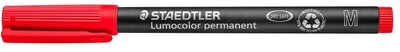 Alkoholos marker, OHP, 1 mm, STAEDTLER "Lumocolor® 317 M", piros