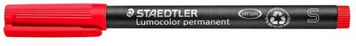 Alkoholos marker, OHP, 0,4 mm, STAEDTLER "Lumocolor® 313 S", piros