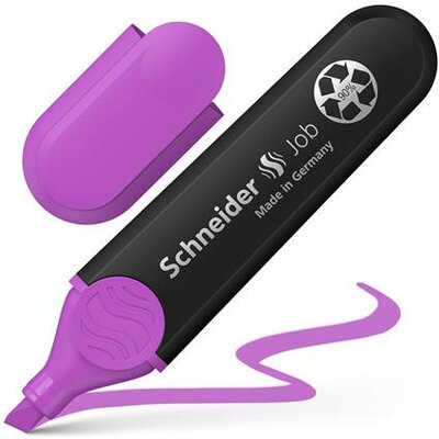 Szövegkiemelő, 1-5 mm, SCHNEIDER "Job 150", lila