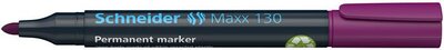 Alkoholos marker, 1-3 mm, kúpos, SCHNEIDER "Maxx 130", lila