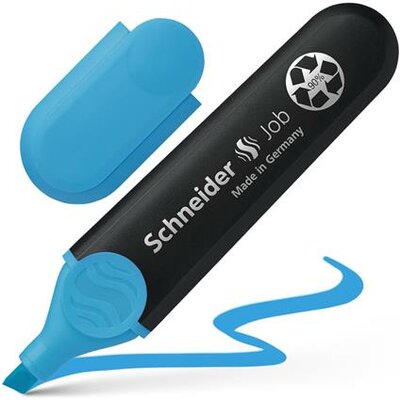 Szövegkiemelő, 1-5 mm, SCHNEIDER "Job 150", kék