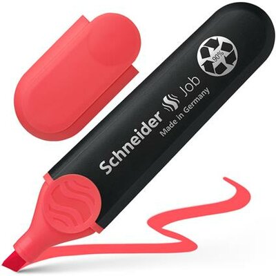 Szövegkiemelő, 1-5 mm, SCHNEIDER "Job 150", piros