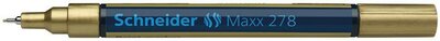 Lakkmarker, 0,8 mm, SCHNEIDER "Maxx 278", arany