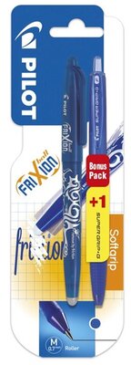 Pilot Frixion Ball 1+1db-os kék rollertoll + golyóstoll