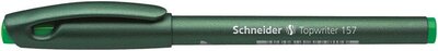 Filctoll, 0,8 mm, SCHNEIDER "Topwriter 157", zöld