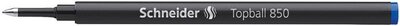 Rollertollbetét, 0,5 mm, SCHNEIDER "Topball 850", kék, (10 db)