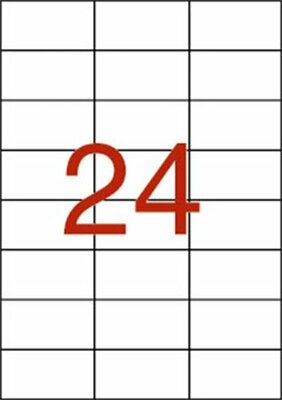 Etikett, univerzális, 70x37 mm, APLI, 240 etikett/csomag, (10 lap)