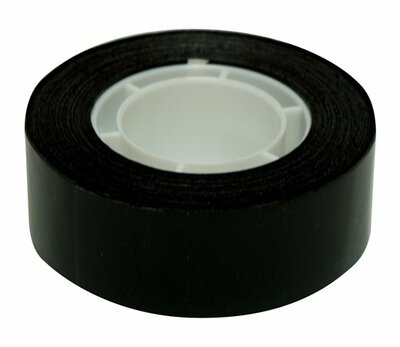 Ragasztószalag, 19 mm x 33 m, APLI, fekete, (33 méter)