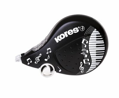 Hibajavító roller, 4,2 mm x 8 m, KORES "Scooter Black&White", vegyes, (8 méter)