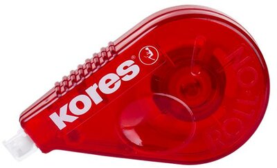 Hibajavító roller, 4,2 mm x 15 m, KORES "Roll On", piros, (15 méter)