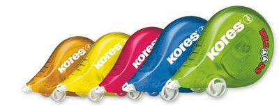Hibajavító roller, 4,2 mm x 8 m, KORES "Scooter", vegyes színek, (8 méter)