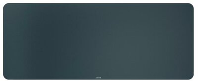 Asztali alátét egérpaddal, 100x40 cm, LEITZ, sötétszürke