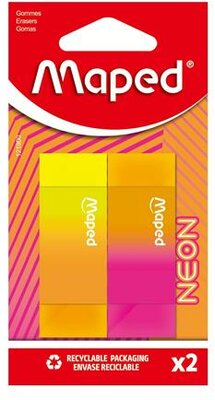 Radír, MAPED "Neon", (2 db)