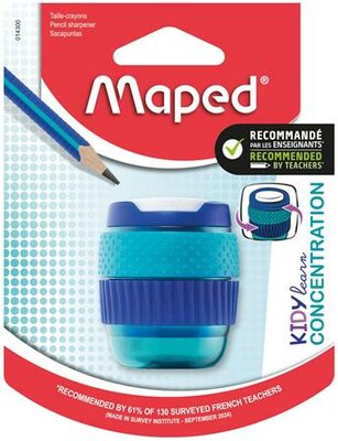 Hegyező, egylyukú, tartályos, MAPED "Kidy Learn Concentration"