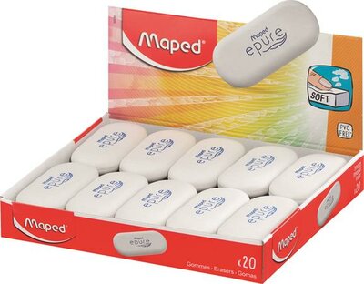 Radír display, MAPED "Essentials Epure", (20 db)